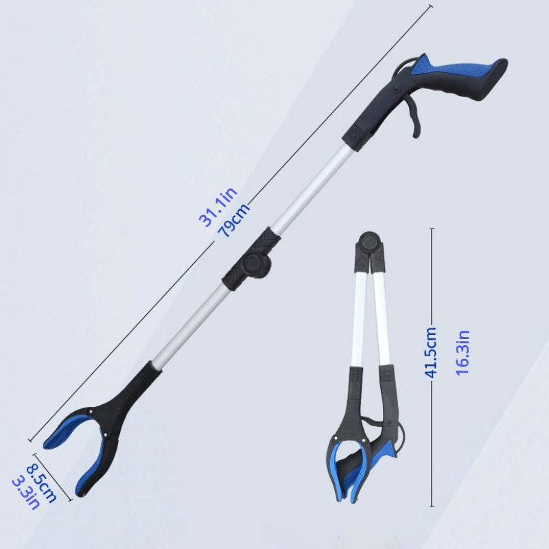Magnetic Clip With Long Handle Elderly People Use Pick up - Temu