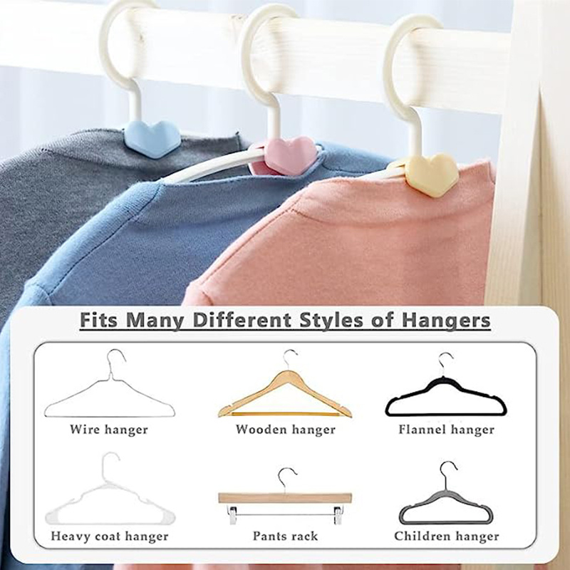 Hangers Space Saving, 24PCS Hanger extender hooks, Hanger