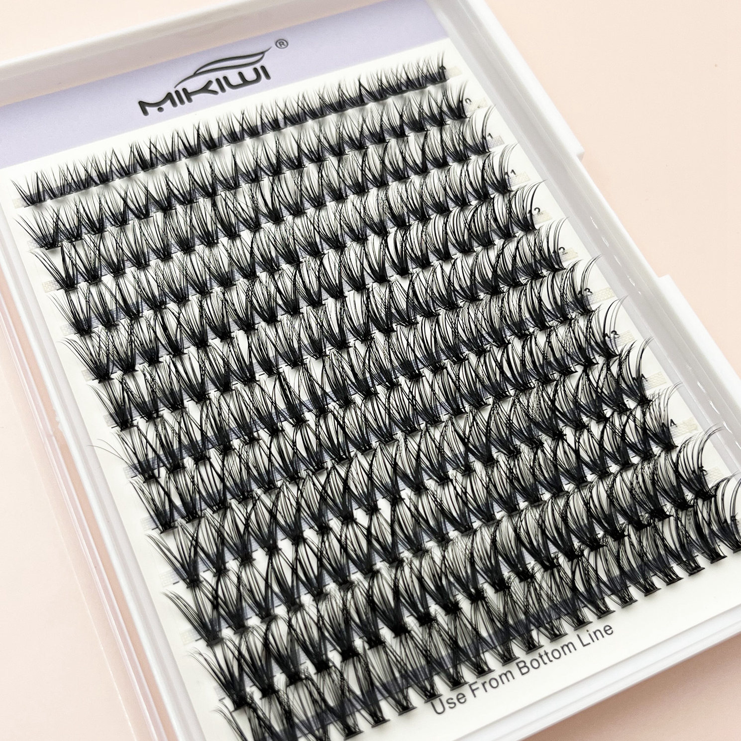 240pcs Cluster Lashes,  10D/20D/30/40D 9-16mm Mix D Curling Individual Cluster Lashes ,Soft And Natural False Eyelashes Individual DIY Eyelash Extension