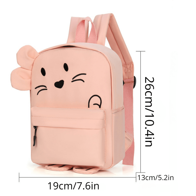 Cartoon Cat Backpack Lightweight Travel Backpack for Kids