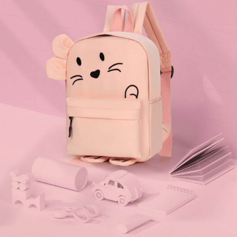 Cartoon Cat Backpack Lightweight Travel Backpack for Kids