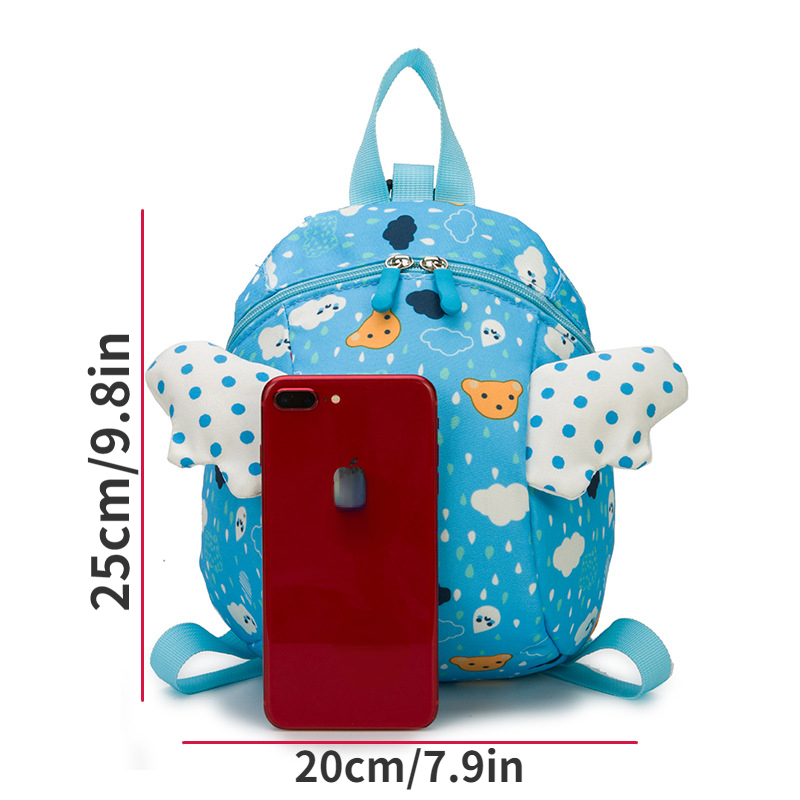 Kid's Angel Wings Backpack with Anti-lost Traction Rope