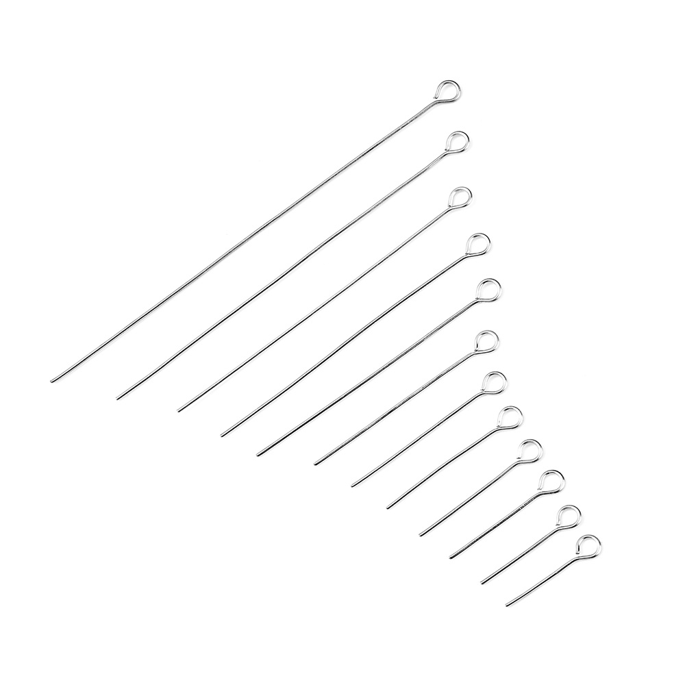 Eye Pins Head Pins Stainless Steel Headpins Bulk For Jewelry - Temu