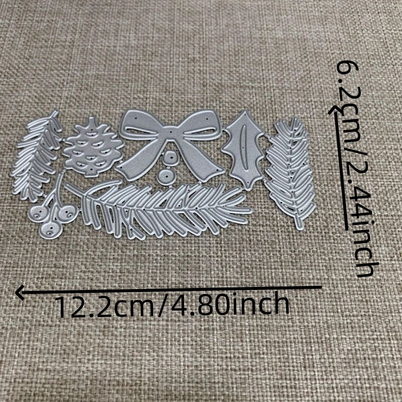  ZFPARTY Twist Bow Metal Cutting Dies Stencils for DIY