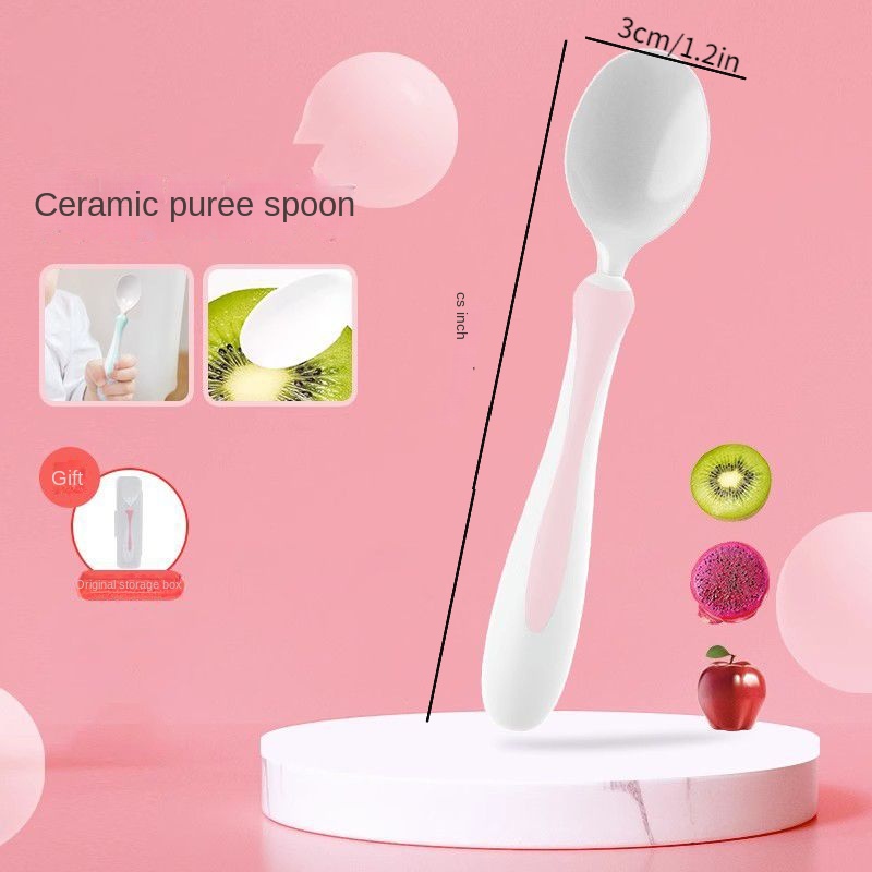 Baby Spoons Silicone Baby Spoon Double Head Baby Spoon Silicone Infant Spoon  Baby Scraping Spoon Baby Fruit Mud Spoon Toddler Feeding Spoon Kids Utensils  Toddler With Box - Temu