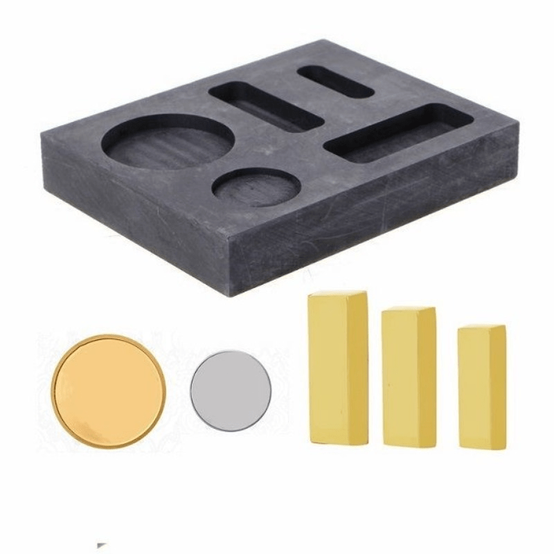 Ingot Molds Thermal Stability Fast Cooling Heating Graphite Mold For  Smelting