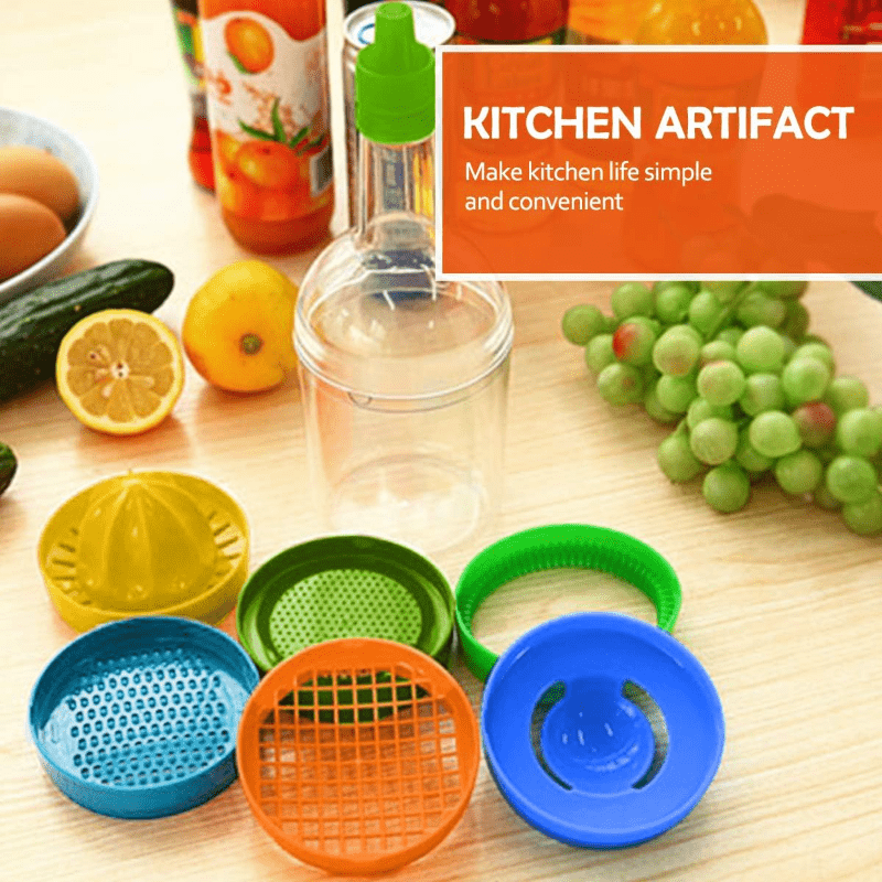  BUTEFO 8 in 1 Kitchen Tool Set All in 1 Multipurpose Kitchen  Gadget Kitchen Tool Bottle: Home & Kitchen