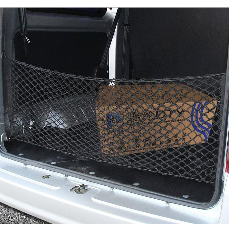 GepäCknetz Auto Kofferraum Schwarzes hinteres Gepäcknetz aus Nylon