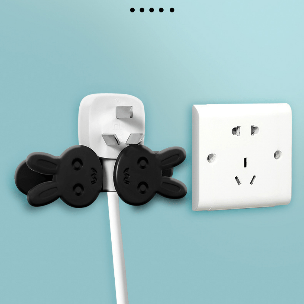 Power Cord Organizer, Power Cord Holder, Wall Sticker Cable Clip