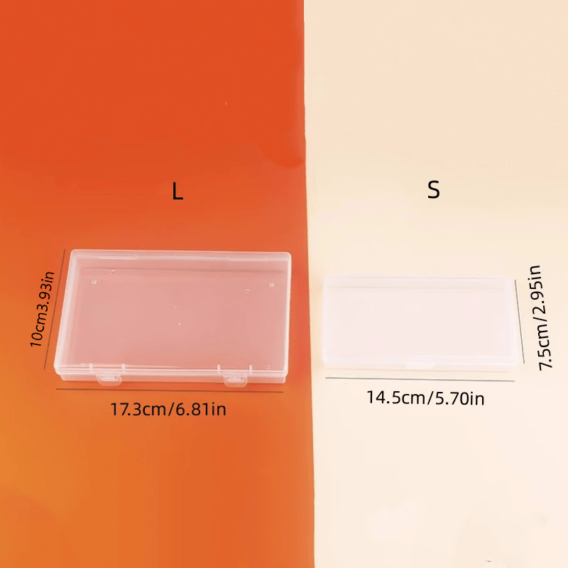 Transparent Plastic Pencil Box Large Capacity Pencil Case - Temu