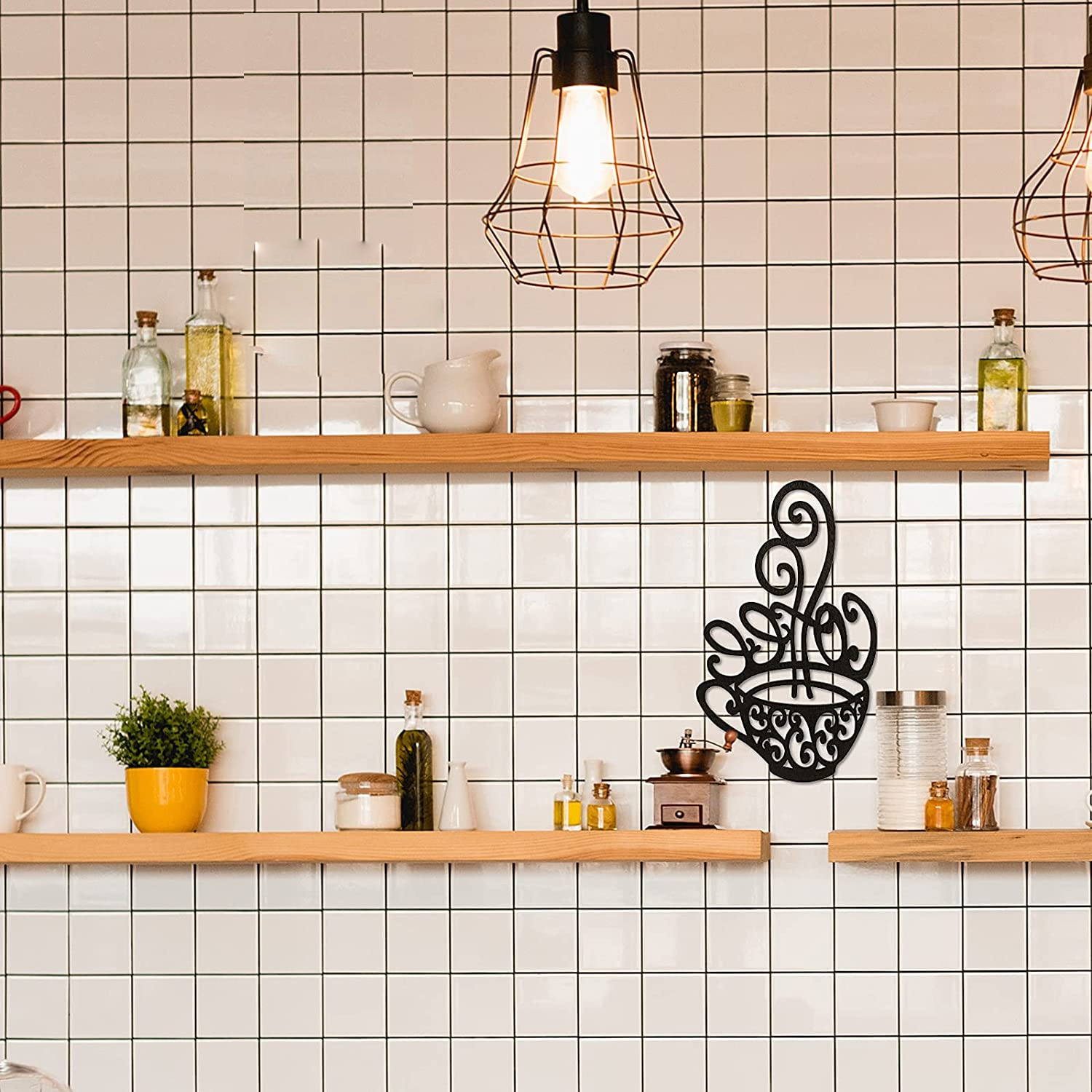 Coffee Bar Sign-kitchen Decor-art-kitchen Coffee Station