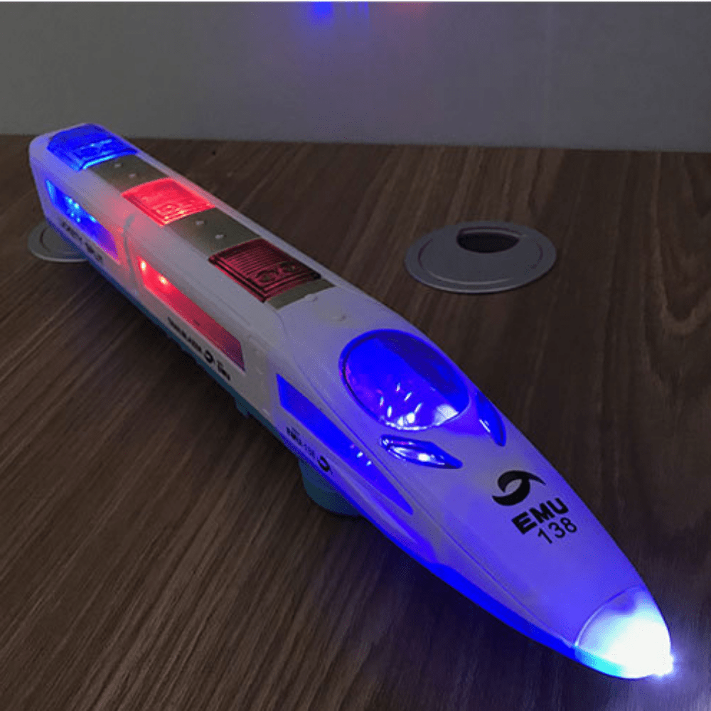 1pc Train Électrique Jouet Pour Enfants Avec Son Et Lumière, Simulation De  Train À Grande Vitesse, Métro Lumineux, Voiture Jouet Universelle, Ne  Manquez Pas Ces Bonnes Affaires