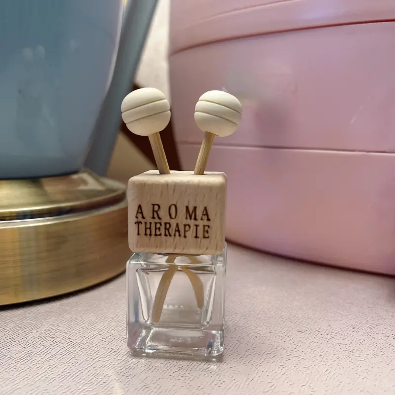 New Elegant Car Air Outlet Perfume Bottle Pendant Water Cube - Temu