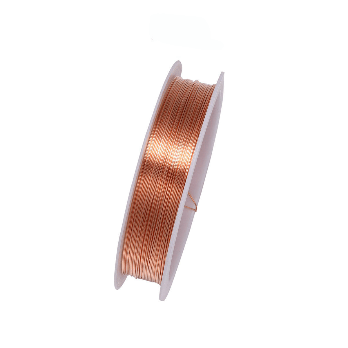 0.2-1mm 0.007-0.039inch Silvery/Golden/Rose Golden Copper Wire for Bracelet Necklace DIY Colorfast Beading Wire Jewelry Cord String for Craft Making