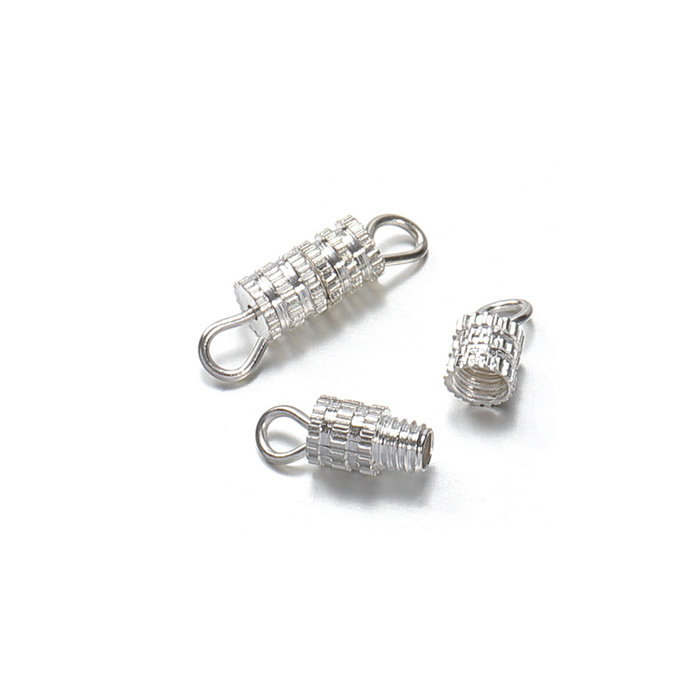 Barrel Screw Clasps Jewelry Connectors Screw Twisted Clasps - Temu