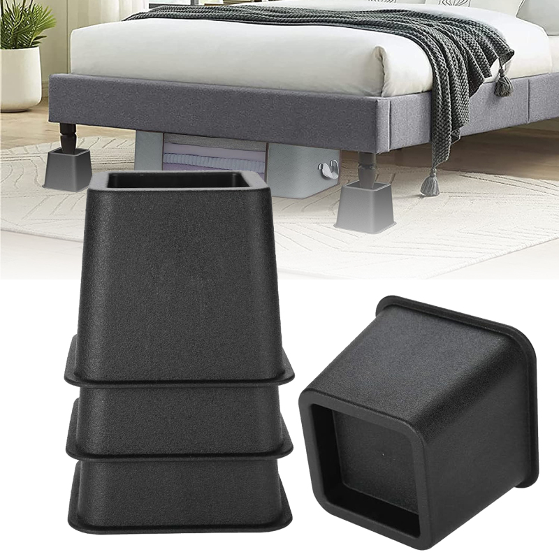 4er set schwarze verstellbare bettstnder stapelbare - Temu Switzerland