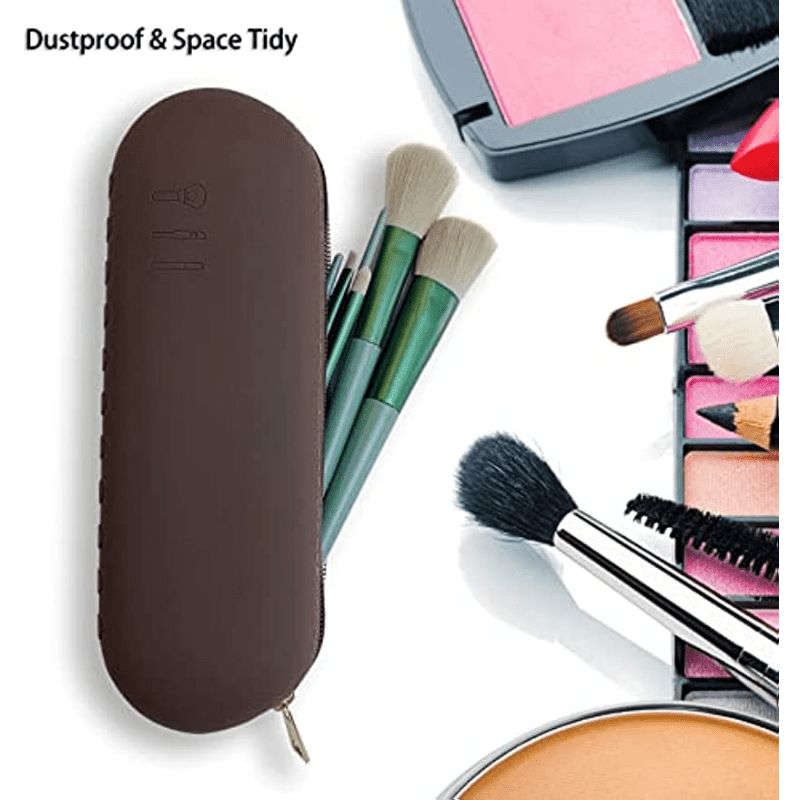 Dustproof Makeup Brush Holder Travel friendly Case Women - Temu