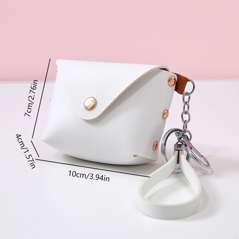 Mini Bag Coin Purse Bracelet Keychain Cute Key Ring Purse Bag Backpack Car  Charm Earbud Case Accessory Women Girls Gift - Temu
