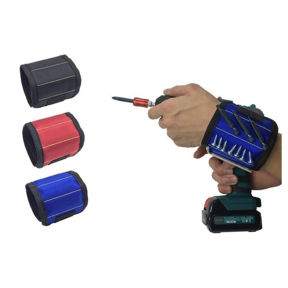 Perfect Christmas Stocking Stuffer, Magnetic Wristband Tool Belt For Holding Screws, Nails, Drill Bits And More