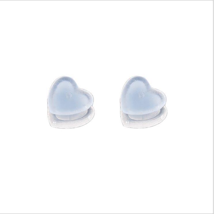 Clear Silicone Earring Backs – Our Spare Change