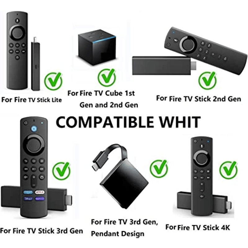 Controladores Remotos Voz Inteligentes L5b83g Fire Tv Stick 3.ª Generación Fire  Tv Cube Fire Tv Stick Lite 4k - 4 Botones Aplicación Rápida: Cambie Canal  Fácilmente Evitar Operaciones Engorrosas - Hogar Inteligente - Temu Chile