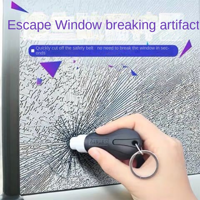 Keychain Safety Hammer Car Window Breaker Car Keychain - Temu Austria