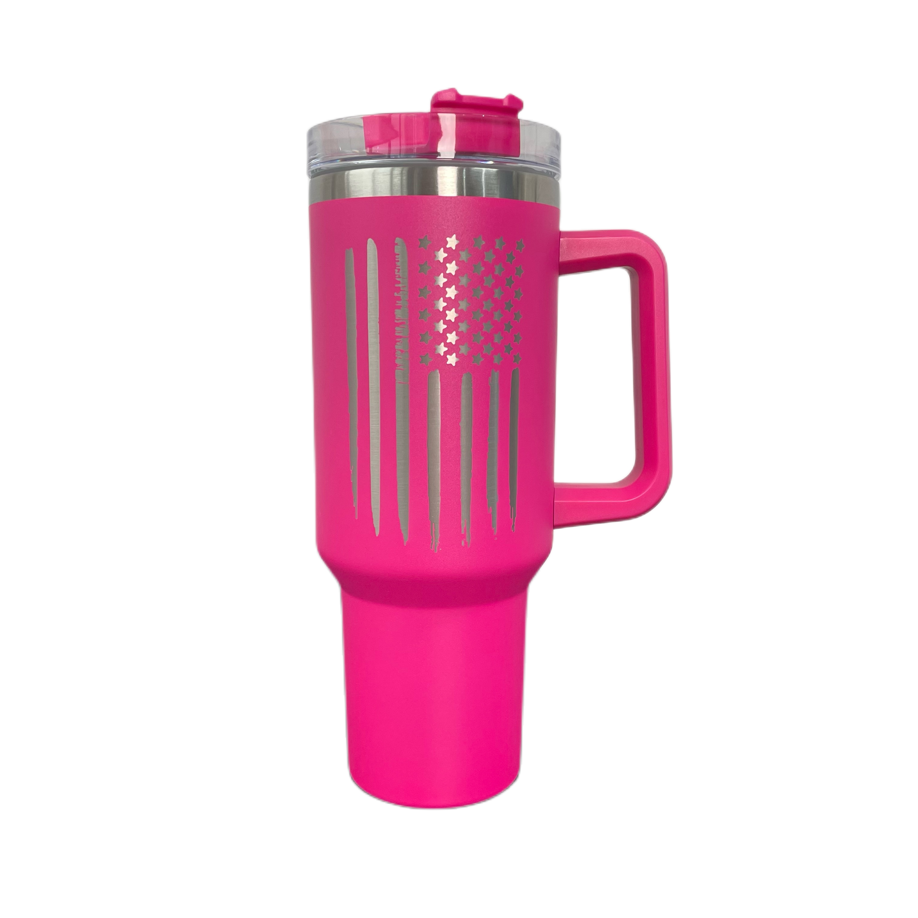 Handle Insulated Cup- Maroon (40oz)
