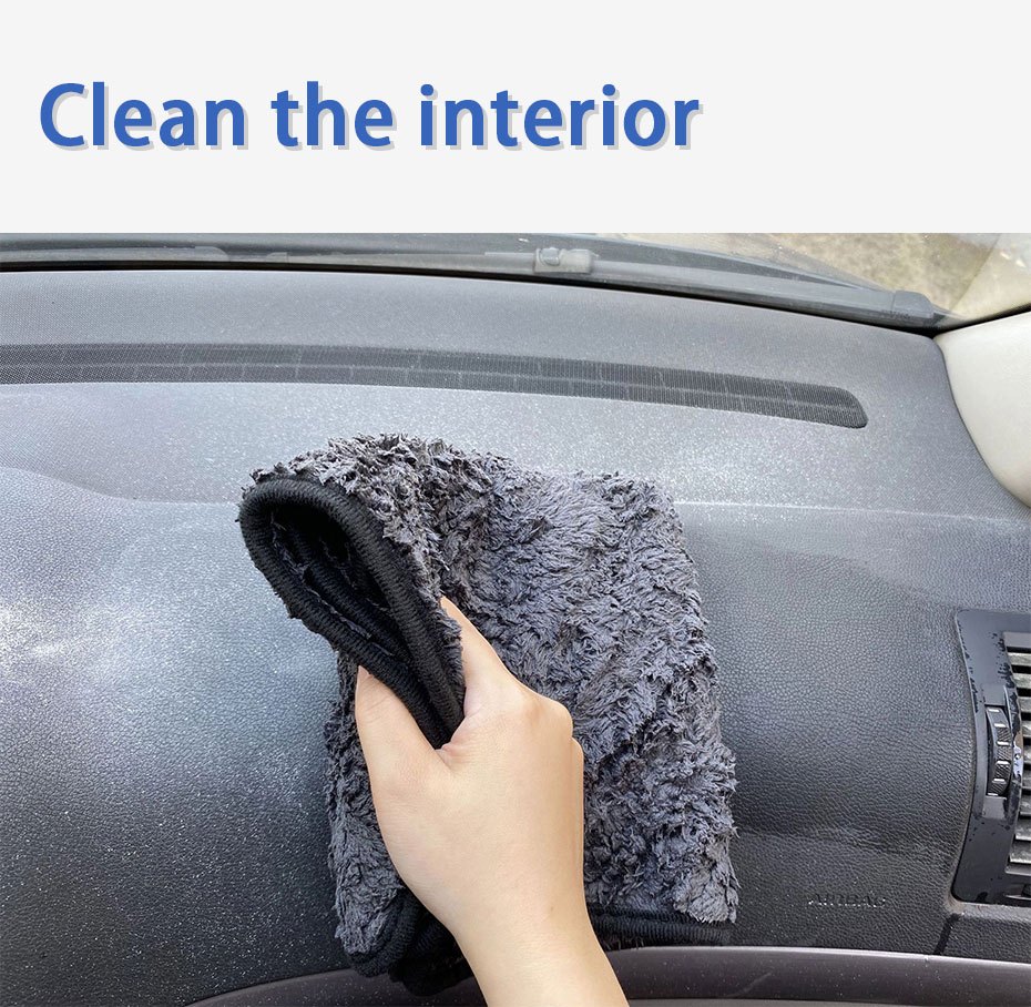 Chiffon Microfibre Auto-Clean Interieur Voiture 