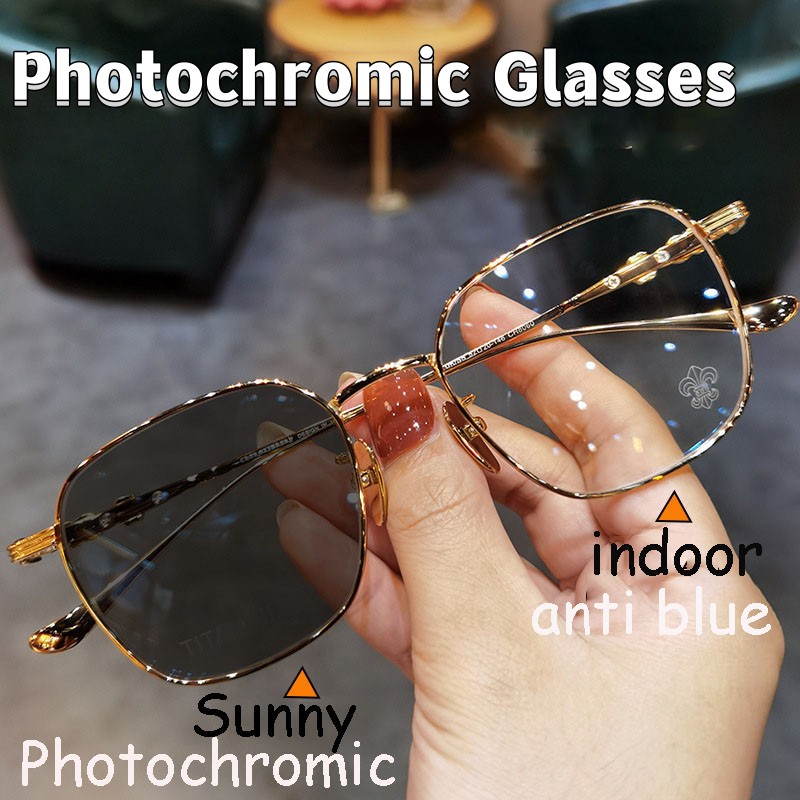 Gafas antiluz azul para hombre y mujer, anteojos Vintage transparentes,  polígonos, protección para ordenador, montura ultraligera, luz azul -  AliExpress