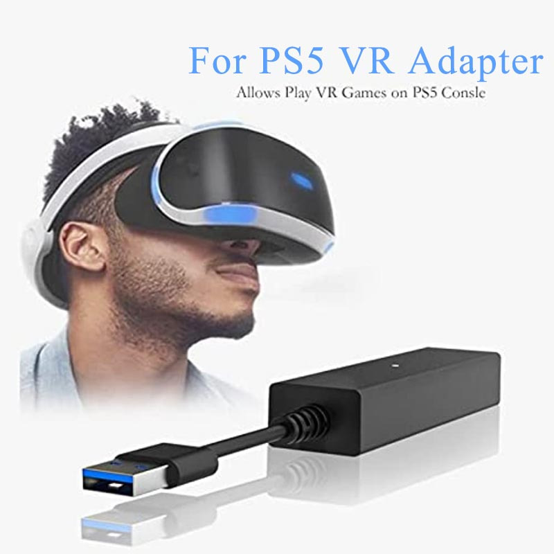 Sony PlayStation 4 5 VR v2 Headset PSVR with PS5 Camera adaptor PS4 adapter  New