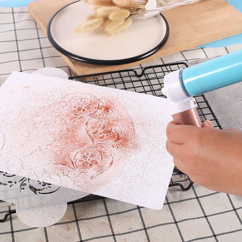 New Manual Spray Gun Cake Coloring Duster Baking Decoration - Temu