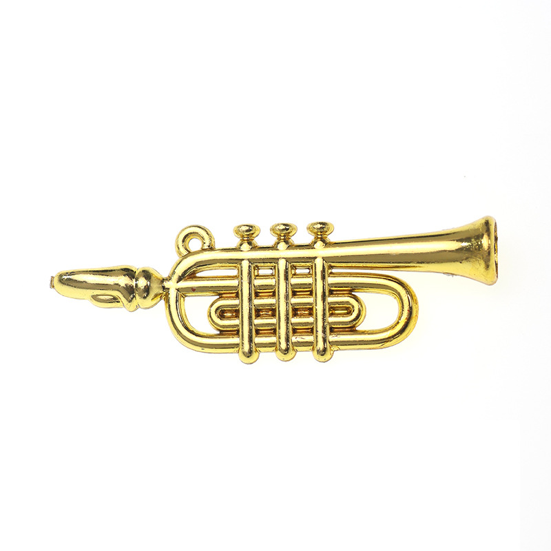 VALICLUD 2 Pièces Instrument De Musique Simulé Modèle De Mini Trompette Mini  Cornet De Trompette Instrument De Musique Miniature Accessoires De  Performance Enfant Saxophone Placage : : Jeux et Jouets