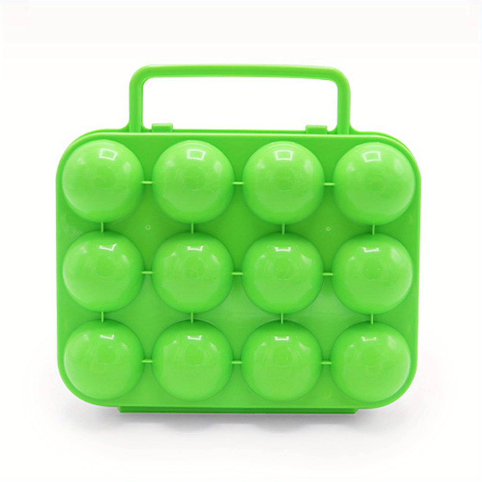 Portable Egg Carrier Holder Durable Plastic Storage Box With - Temu