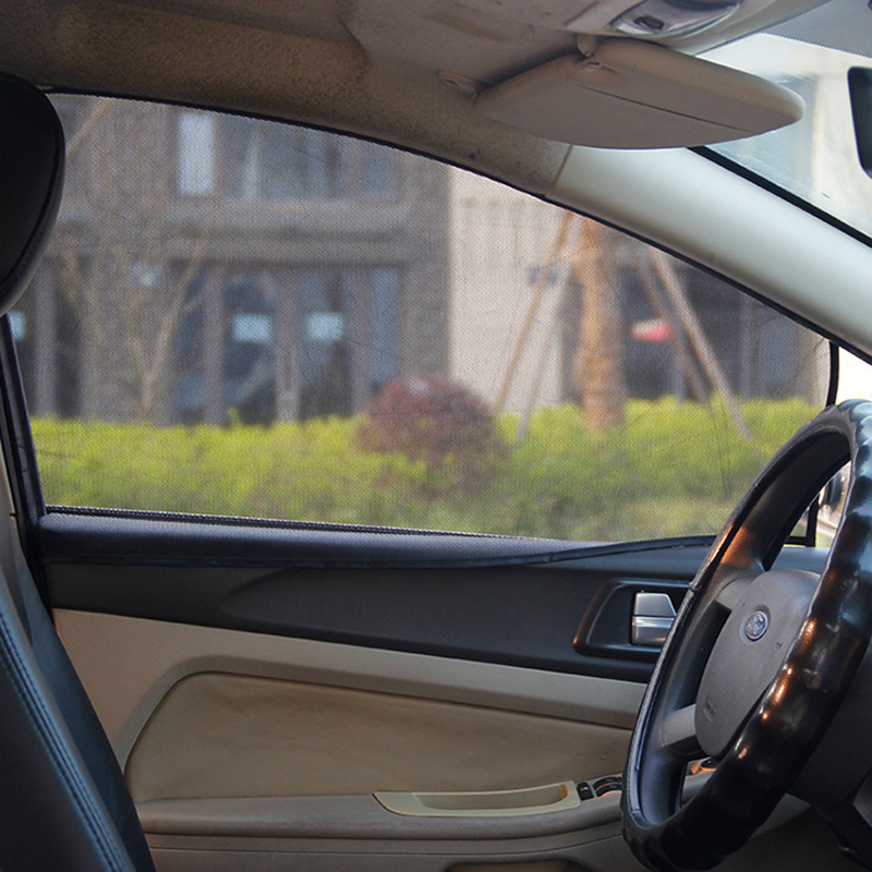 Magnetische Auto Vorhänge Auto Sonnenschutz UV Schutz Auto Fenster  Sonnenschirm Abdeckung Fenster Mesh Sonnenblende Sommer Schutz Fenster Film