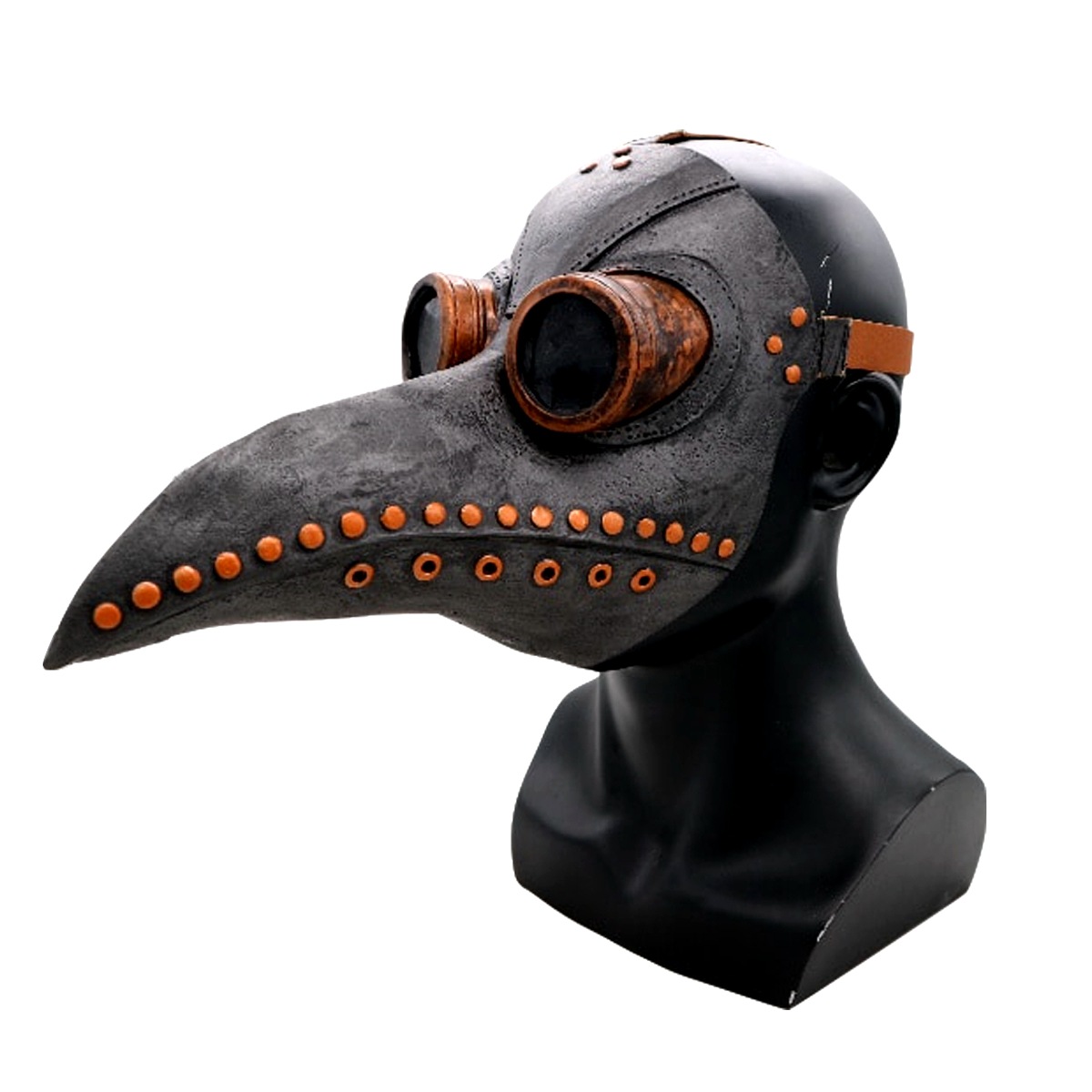 Máscara de médico de la peste máscara de pájaro nariz larga pico