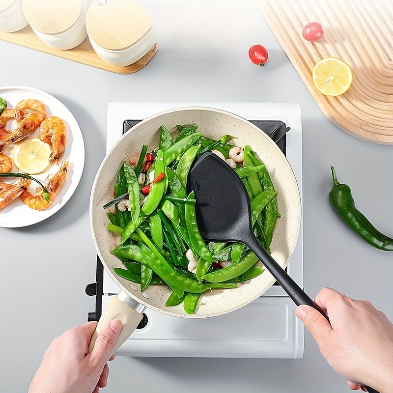 Stir fried Vegetable Spatula Silicone Spatula Non stick - Temu