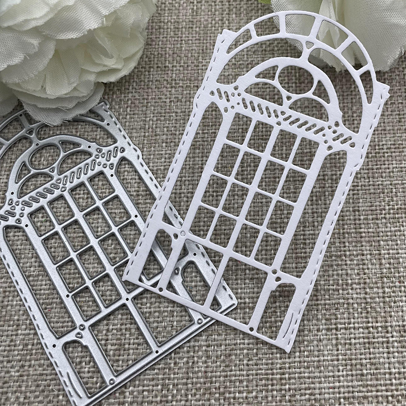 Openable Window Metal Cutting Dies For Diy Scrapbooking - Temu