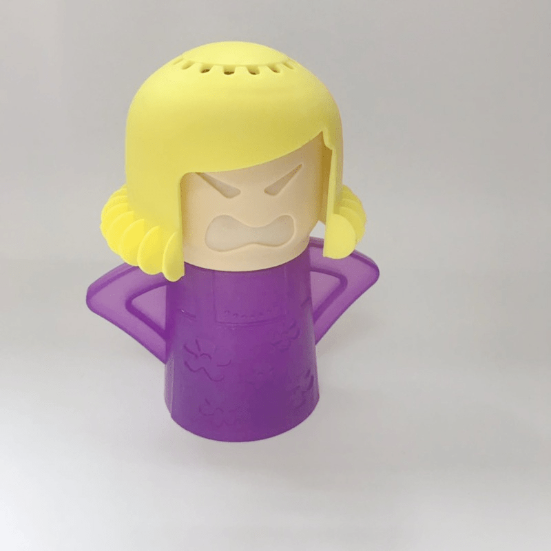 Angry Mama Microwave Cleaner - Purple