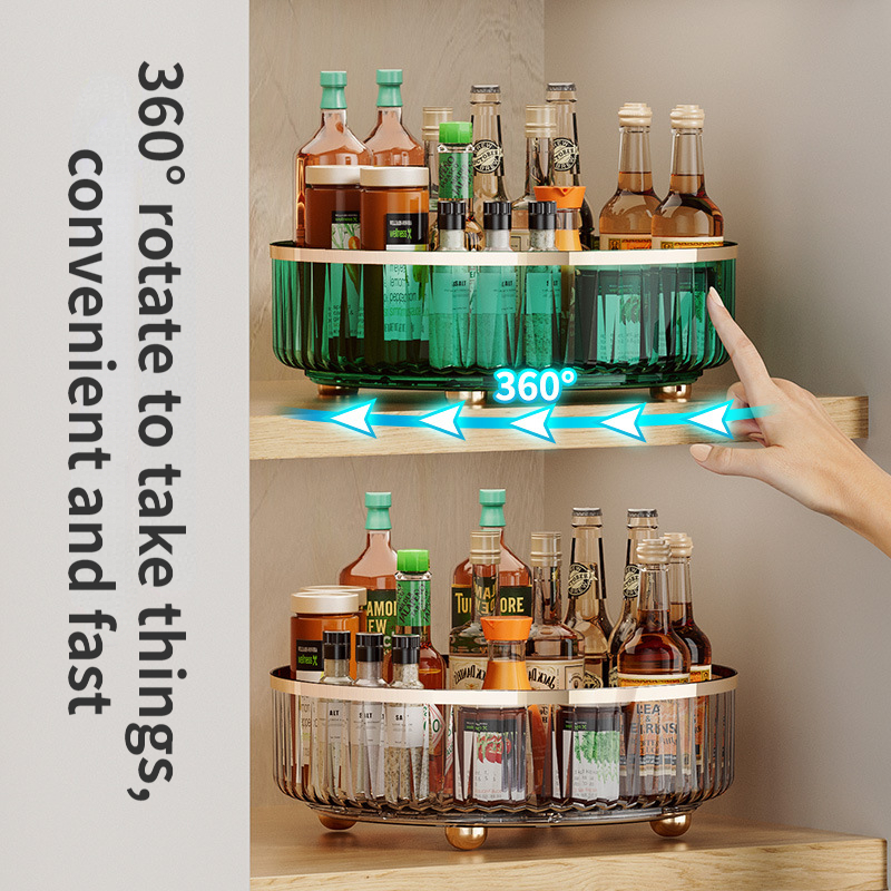 1pc Rotating Spice Spinner Spice Rack Organizer