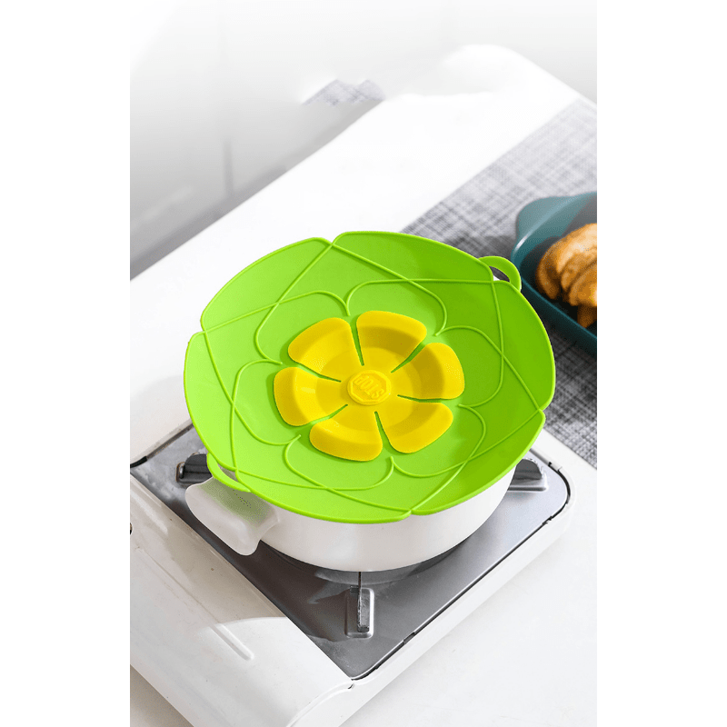 1PC Silicone Lid Spill Stopper Multifunctional Microwave Splash