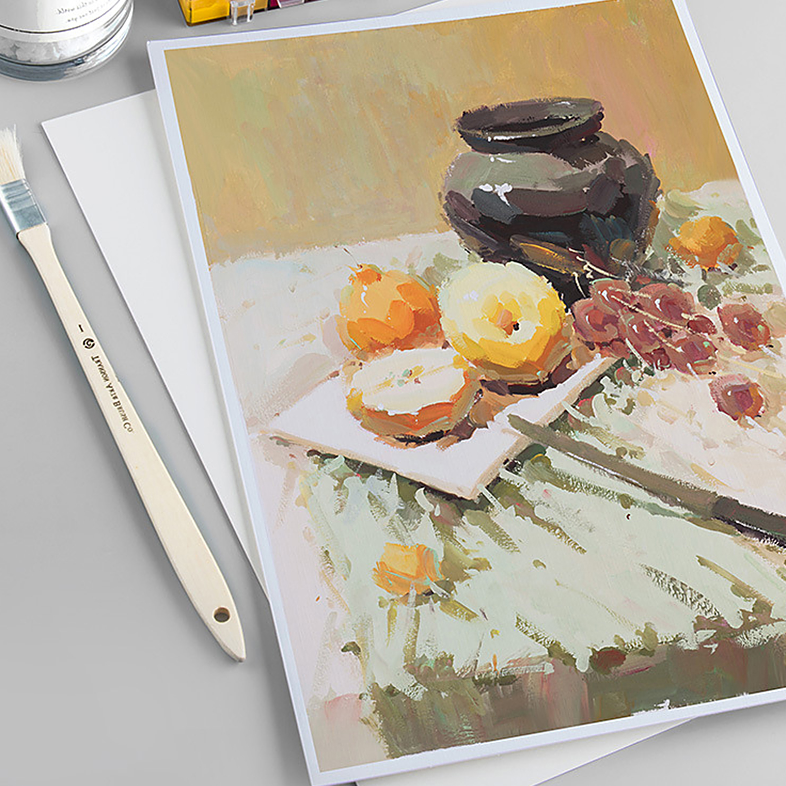 Premium Painting Paper Pad for Oil Watercolor Cold Pressed Rough Finish  Paper - China Oil Painting Paper, Painting Paper