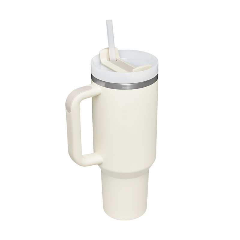 Stainless Steel Straw Cup Thermocooler Vacuum Flask - Temu