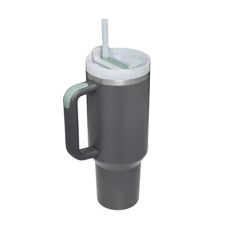 Vacuum Flask Straw Handle Portable Thermal Bottles Stainless - Temu