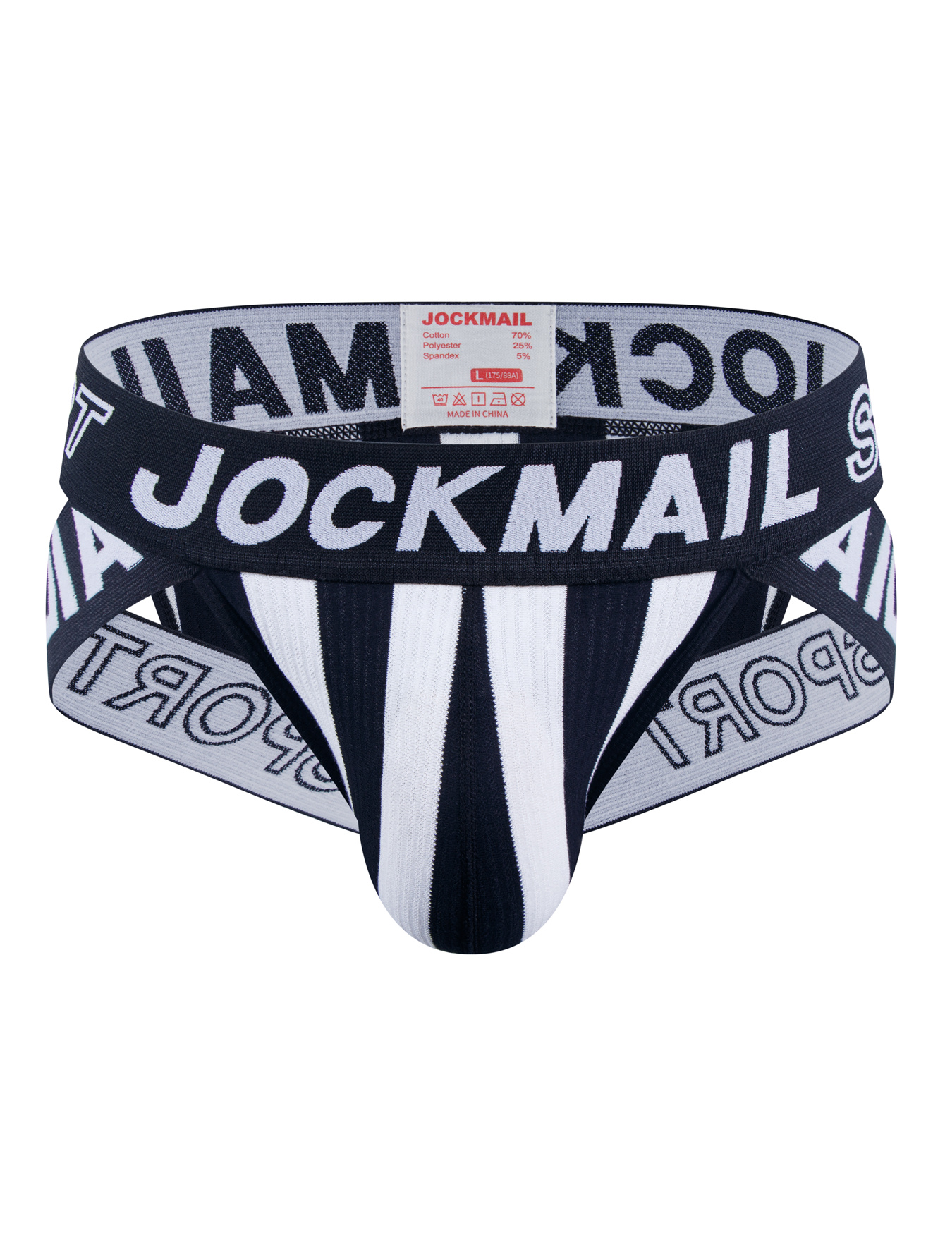 Men's Fashion Soft Stretch Thongs Jockstrap Wide Waistband - Temu