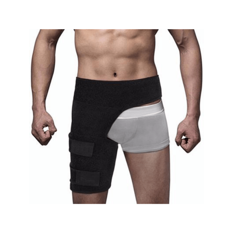 Groin Support Wrap Thigh Compression Wrap Adjustable Hip - Temu