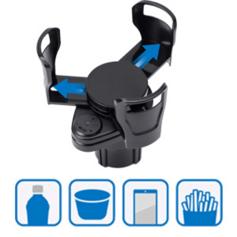 Universal Adjustable 2-in-1 Multifunctional Cup Holder For Car - 99 Rands
