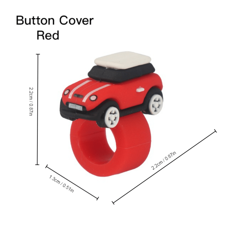 Pour Bmw Mini Cooper Accessoires Silicone Modèle de voiture Bouton  Couvercle Ornements Start Stop Button Autocollants Mini Cooper Autocollant  Min F56