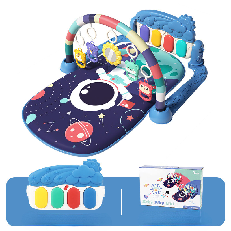 Acheter Tapis de piano musical pour bébé, jouets de danse au sol avec 10  chansons, 8 sons d'animaux, 5 modes, couverture de clavier, tapis de jeu  tactile, jouets éducatifs musicaux précoces