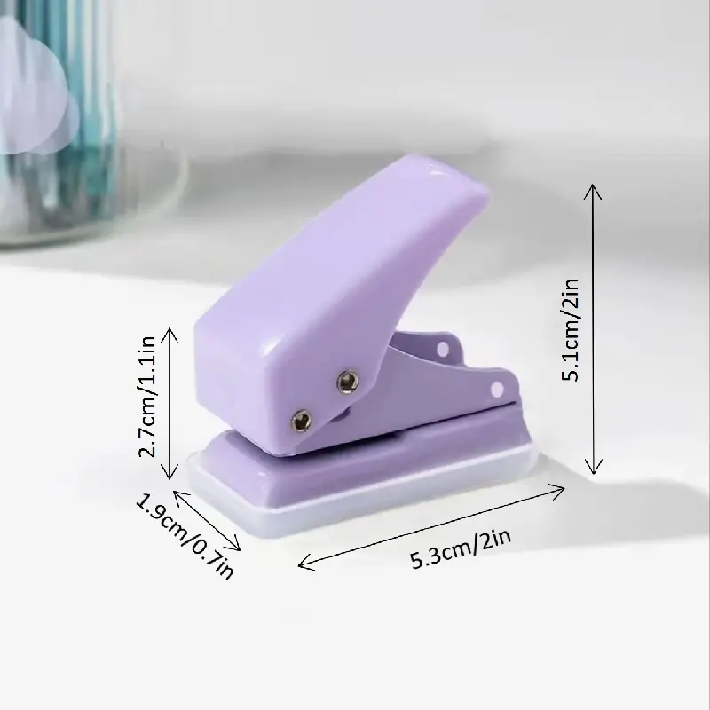 1 Mini Perforateur À Un Trou Étudiant Papeterie DIY - Temu Canada