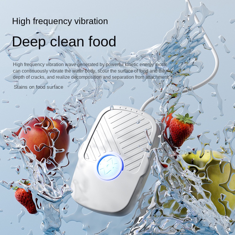  Fruit and Vegetable Washing Machine Laelr Fruit and Vegetable  Cleaner Device USB Rechargeable Food Purifier Automatic Household Cleaning  Gadgets for Purifying Meat Glasses Fruits and Vegetables : Home & Kitchen